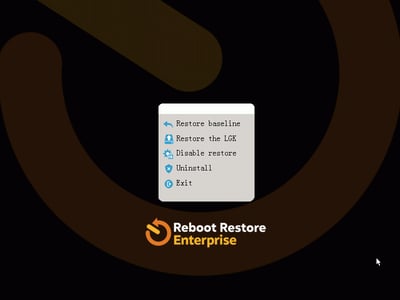 Reboot Restore Subsystem Console